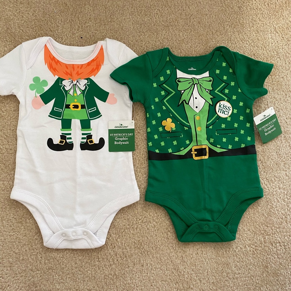 Infant St. Patrick’s day bodysuit